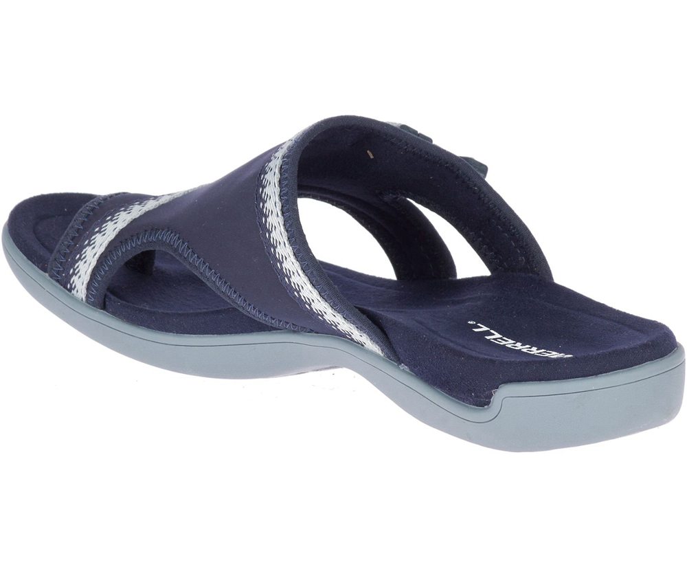 Sandalias Mujer - Merrell District Muri Wrap - Azul Marino/Gris - CERA-41263